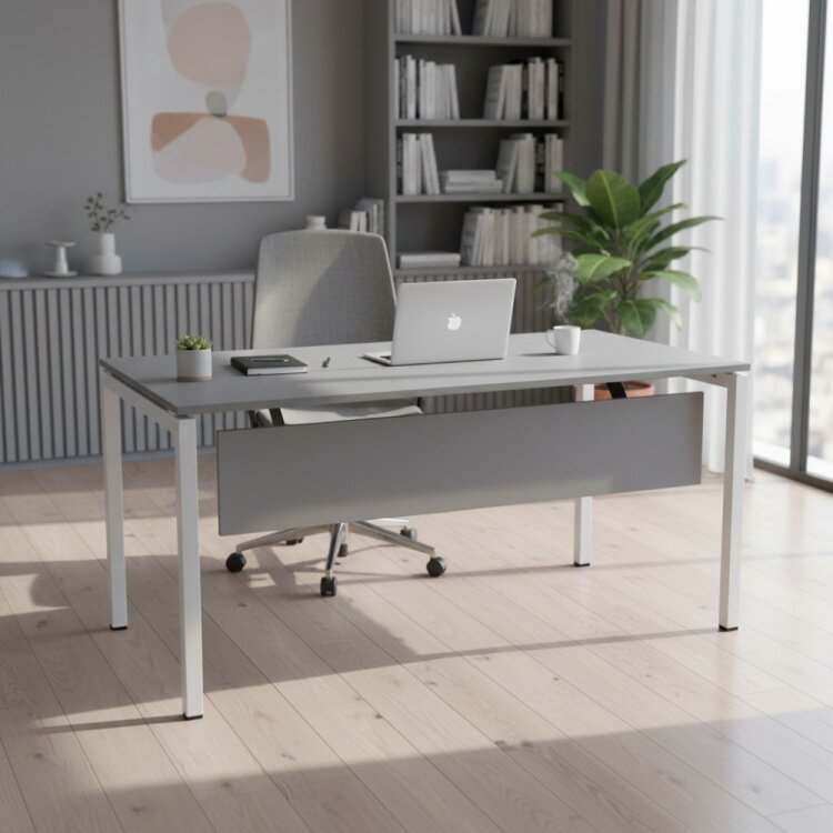 ATOM 160*80 TEKLİ ÇALIŞMA MASASI - 1