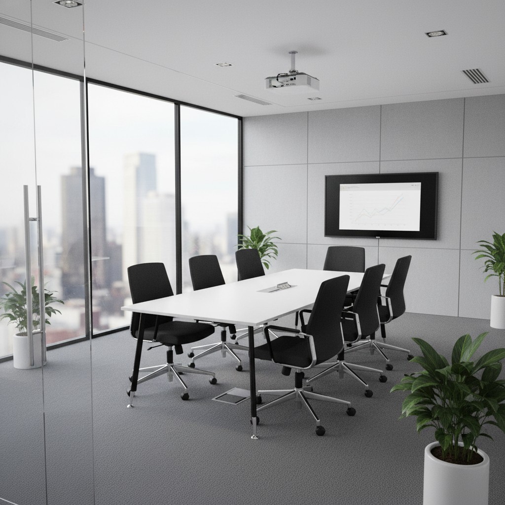 Dataportlu Konsept Toplantı Masası