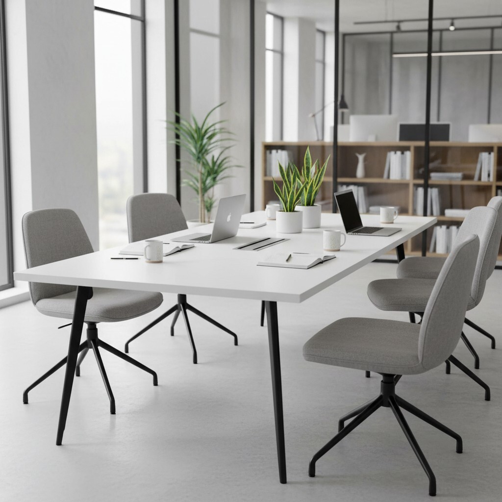 Atom - Leave Dataportlu Toplantı Masası