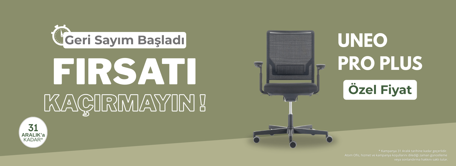 Geri Sayım Başladı: Fırsatı Kaçırmayın!