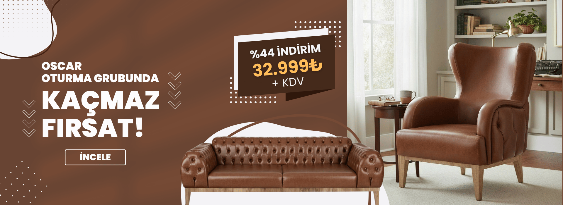 Oscar Oturma Grubunda Kaçmaz Fırsat!