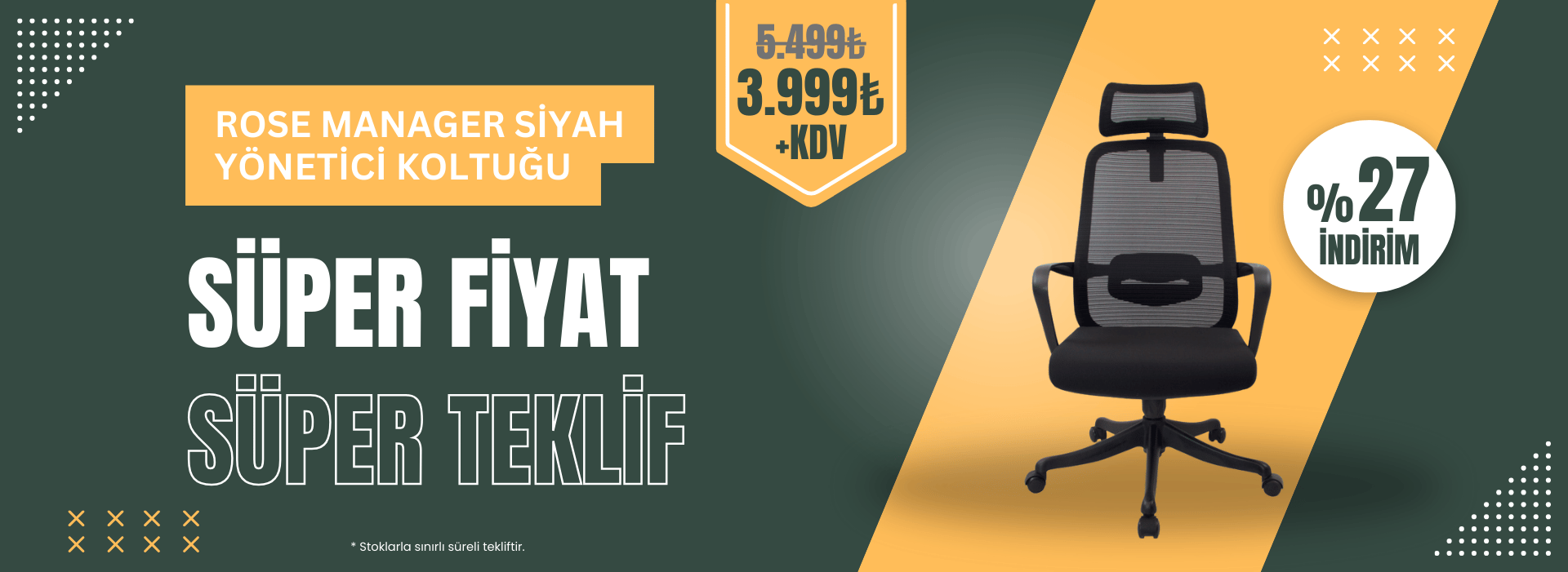 Süper Fiyat, Süper Teklif: 3.999 TL + KDV