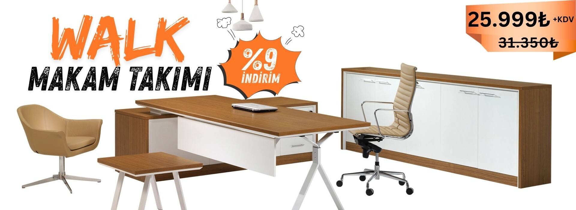 Walk Makam Takımı %9 İndirim ile 25.999₺ + KDV