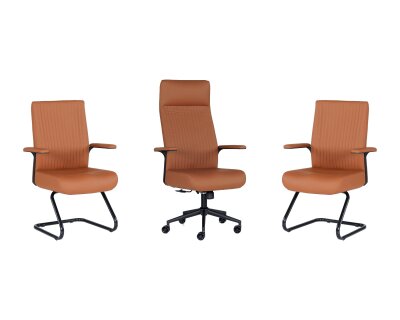 ARMADA 3'LÜ YÖNETİCİ VE BEKLEME KOLTUĞU TAKIMI - VİOLA