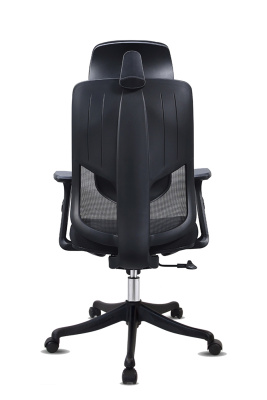 ATLAS BAŞLIKLI SİYAH YÖNETİCİ KOLTUĞU - 4