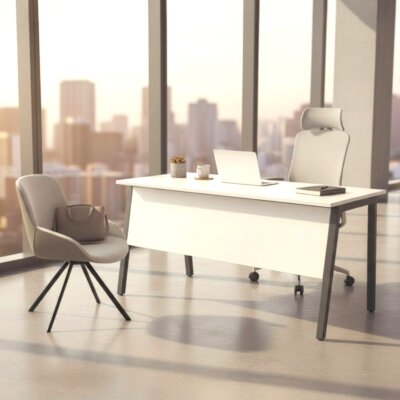 ATOM 140*70 BEYAZ ÇALIŞMA MASASI - ATOM OFİS