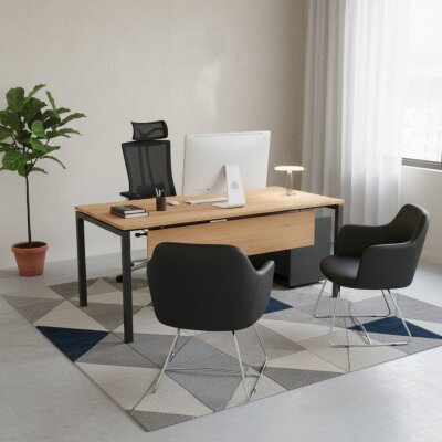 ATOM 160*80 MDF ÇALIŞMA MASASI - 1