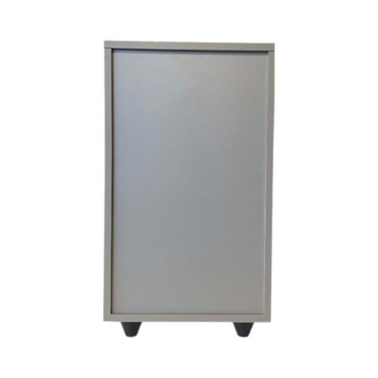 ATOM 3 ÇEKMECELİ KÜL GRİ MDF SABİT KESON - 4