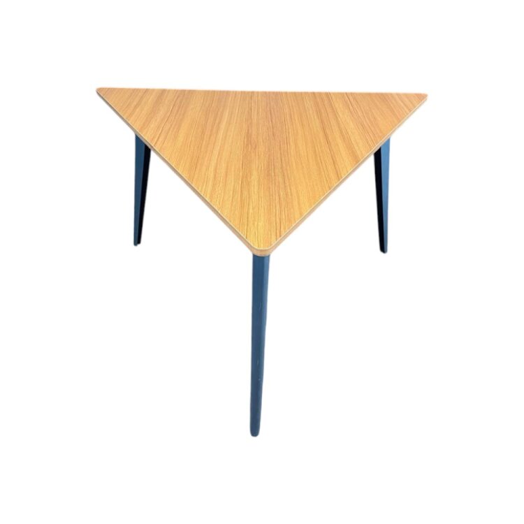 ATOM - 3 KİŞİLİK ÜÇGEN CEVİZ TOPLANTI MASASI - 3