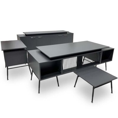 ATOM ANTRASİT MAKAM TAKIMI - ATOM OFİS (1)