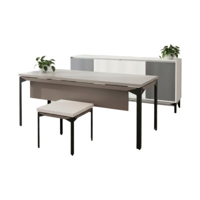 ATOM CLAY MDF YÖNETİCİ OFİS TAKIMI - ATOM OFİS (1)