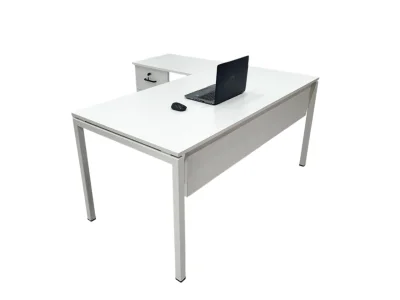 ATOM DEMİR AYAKLI L ÇALIŞMA MASASI - 3