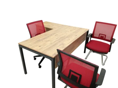 ATOM KESONLU L ÇALIŞMA MASASI - 6