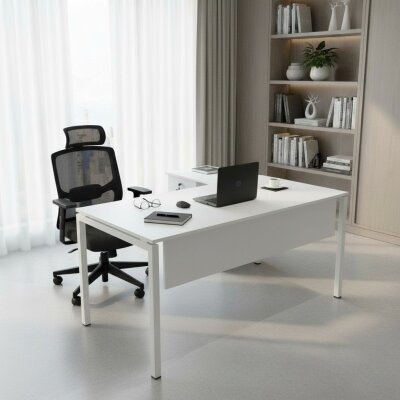 ATOM KESONLU MDF L ÇALIŞMA MASASI 