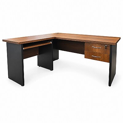 ATOM MEKOM BAROK 160 CM ÇALIŞMA MASASI + ETAJER - 3