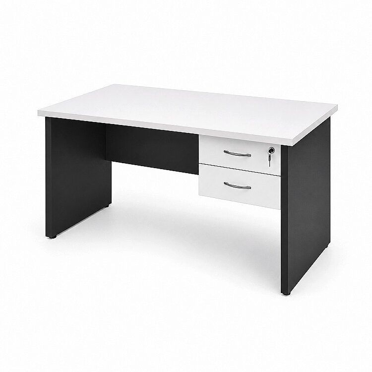 ATOM MEKOM BEYAZ ÇALIŞMA MASASI - 140 CM - 3