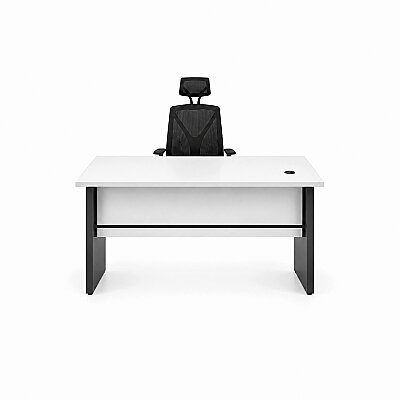 ATOM MEKOM BEYAZ ÇALIŞMA MASASI - 140 CM - ATOM OFİS (1)