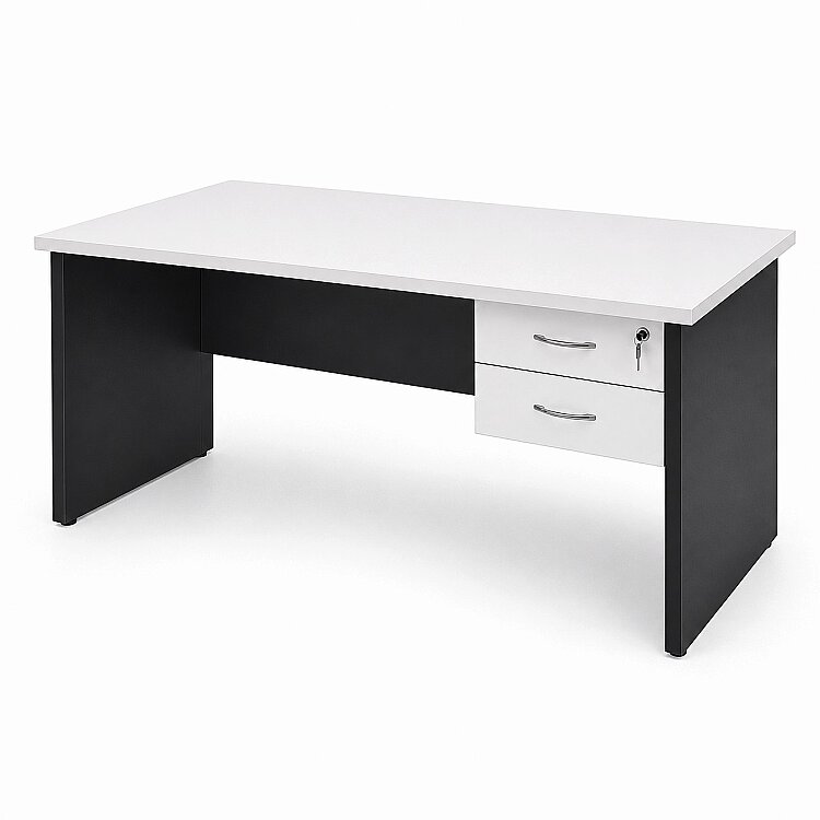 ATOM MEKOM BEYAZ ÇALIŞMA MASASI - 160 CM - 4