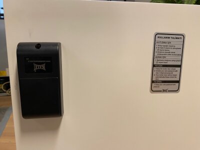 ATOM OFİS - BEYAZ KİLİTLİ DOLAP - 6