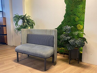 ATOM OFİS - FÜME BEKLEME KANEPE (1 YIL GARANTİ) - ATOM OFİS (1)