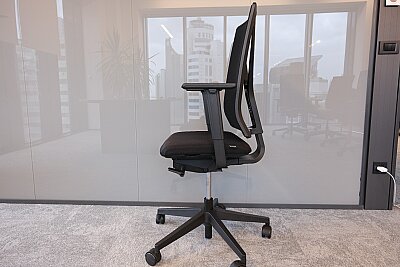 ATOM OFİS - GİRSBERGER SİYAH ÇALIŞMA KOLTUĞU (1 YIL GARANTİ) - 3
