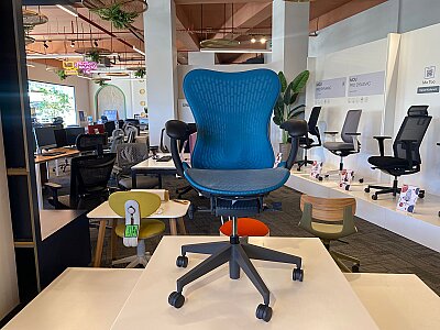 ATOM OFİS - HERMAN MILLER MIRRA - MAVİ (1 YIL GARANTİ) - ATOM OFİS