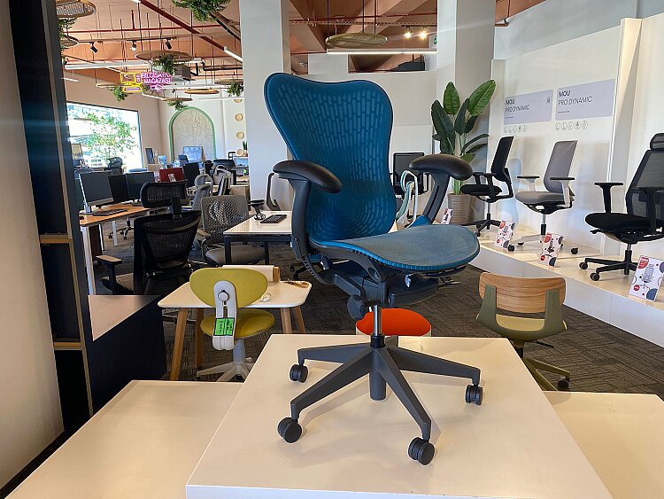 ATOM OFİS - HERMAN MILLER MIRRA - MAVİ (1 YIL GARANTİ) - 2
