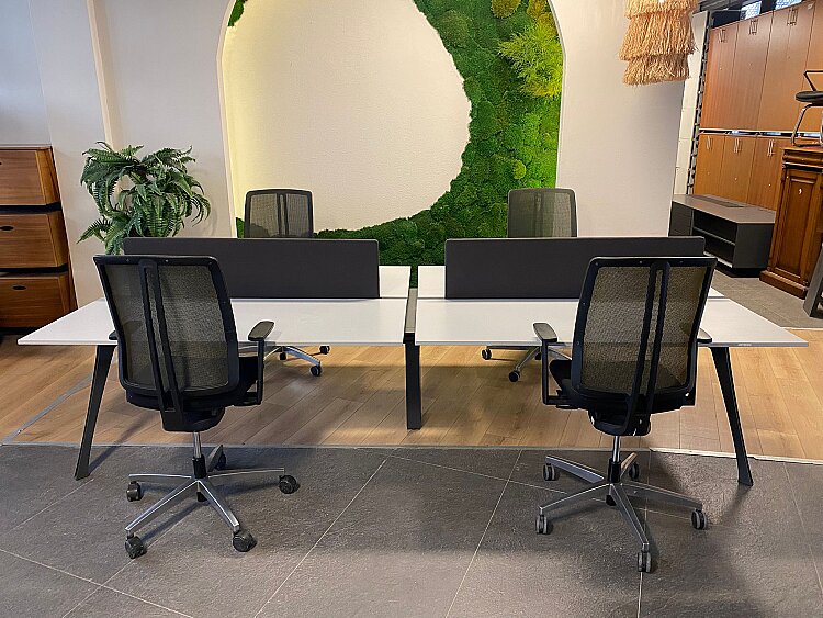 ATOM OFİS - İTHAL DÖRTLÜ WORKSTATİON (1 YIL GARANTİ) - 1