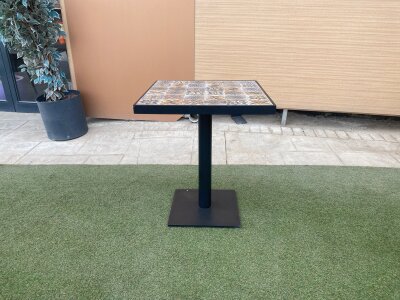 ATOM OFİS - MOZAİK MERMER BAHÇE MASASI (1 YIL GARANTİ) - 3