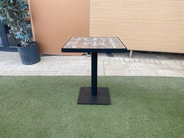 ATOM OFİS - MOZAİK MERMER BAHÇE MASASI (1 YIL GARANTİ) - 3