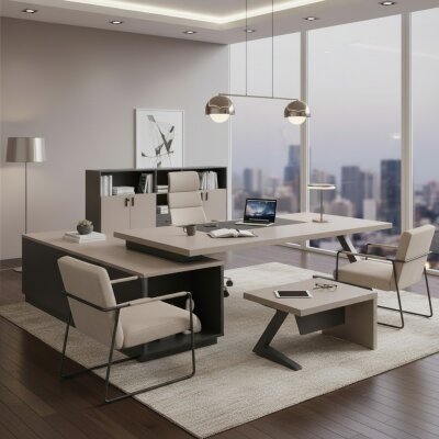 ATOM OSCAR TOPRAK MAKAM TAKIMI - ATOM OFİS