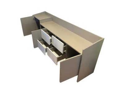 ATOM PLEX WHITE MDF YÖNETİCİ OFİS TAKIMI - 5