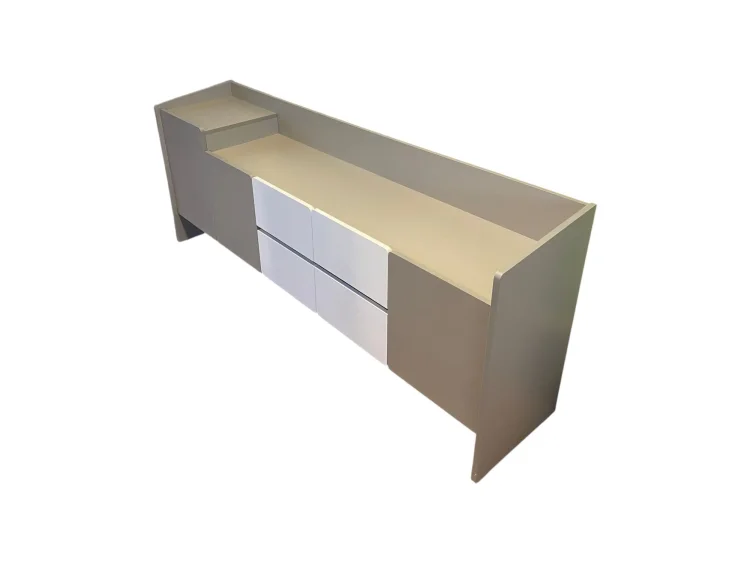 ATOM PLEX WHITE MDF YÖNETİCİ OFİS TAKIMI - 4