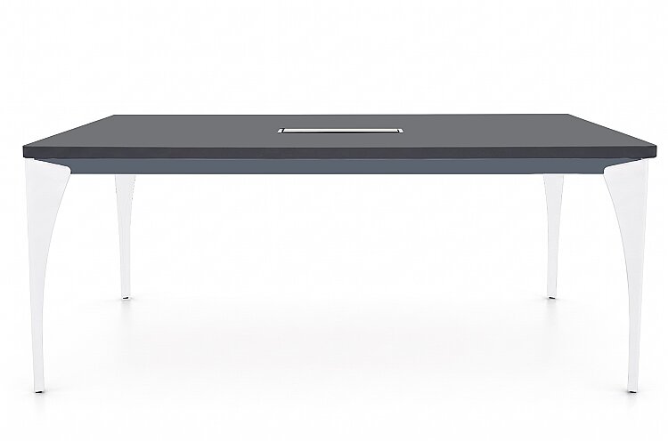 ATOM - PORSCHE DATAPORTLU ANTRASİT MDF TOPLANTI MASASI - 4