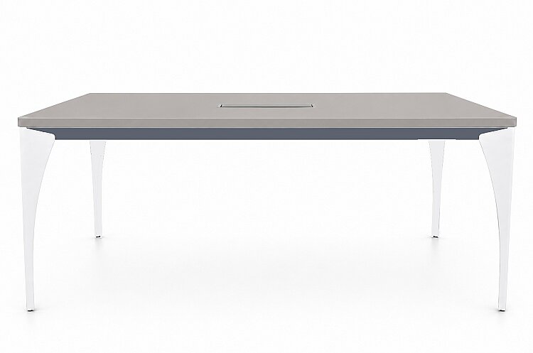ATOM - PORSCHE DATAPORTLU KÜL GRİ MDF TOPLANTI MASASI - 4