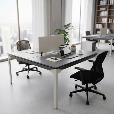 ATOM - SES YALITIMLI DATAPORTLU 2'Lİ WORKSTATİON 