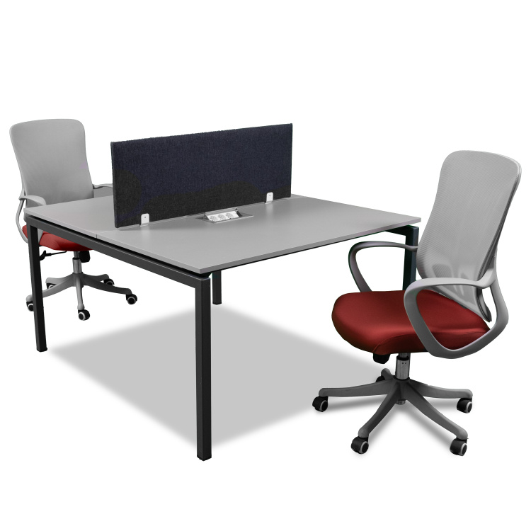 ATOM - SES YALITIMLI DATAPORTLU 2'Lİ WORKSTATİON - 1