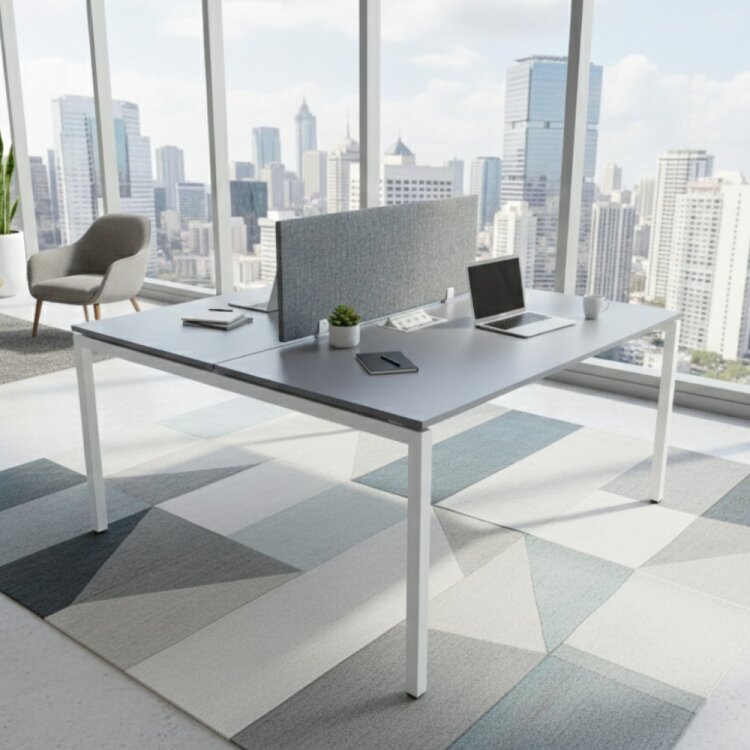 ATOM - SES YALITIMLI DATAPORTLU 2'Lİ WORKSTATİON - 1