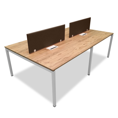 ATOM - SES YALITIMLI DATAPORTLU 4'LÜ WORKSTATİON - ATOM OFİS