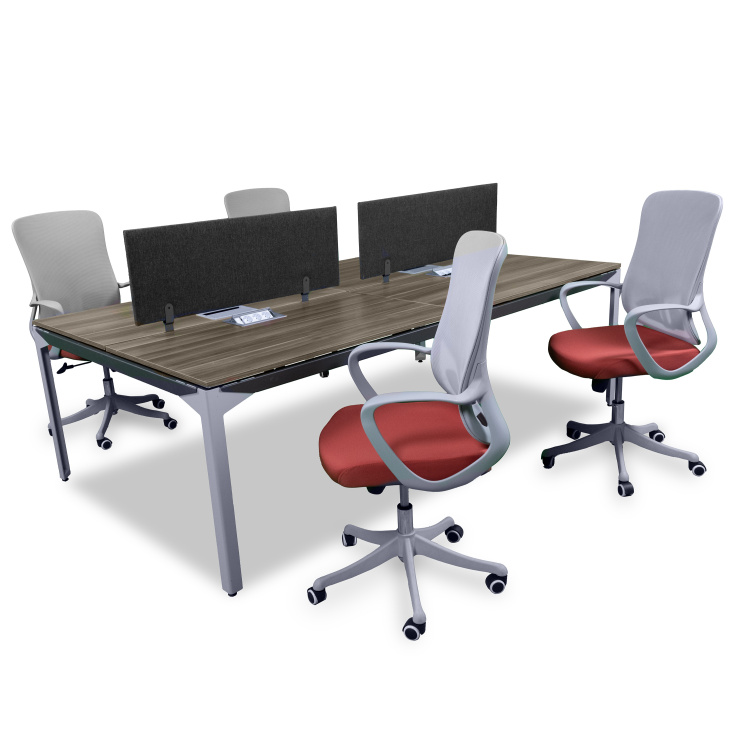 ATOM - SES YALITIMLI DATAPORTLU 4'LÜ WORKSTATİON - 1