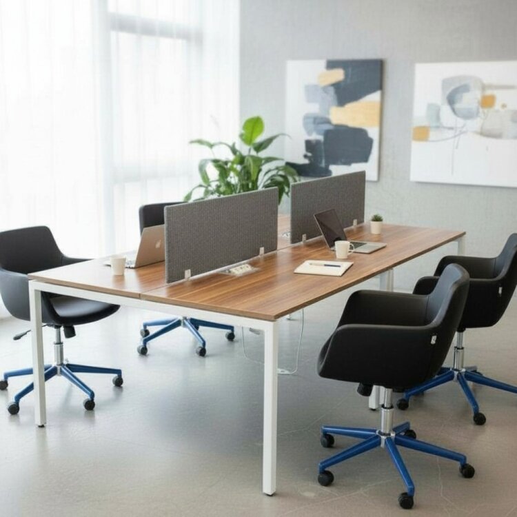 ATOM - SES YALITIMLI DATAPORTLU 4'LÜ WORKSTATİON - 1