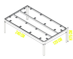 ATOM - SES YALITIMLI DATAPORTLU 4'LÜ WORKSTATİON - 4