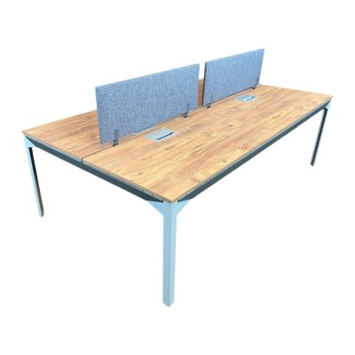 ATOM - SES YALITIMLI DATAPORTLU 4'LÜ WORKSTATİON - ATOM OFİS