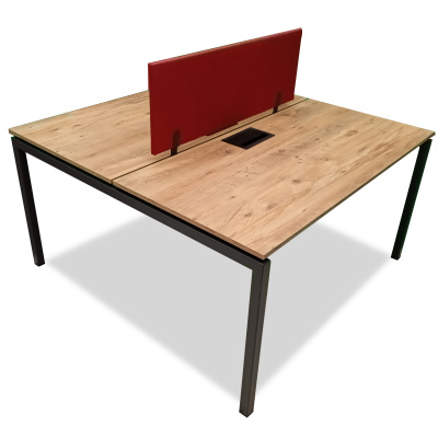 ATOM - SES YALITIMLI DATAPORTLU MDF 2'Lİ ÇOKLU ÇALIŞMA MASASI - 2