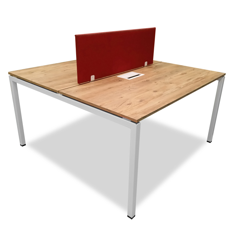 ATOM - SES YALITIMLI DATAPORTLU MDF 2'Lİ ÇOKLU ÇALIŞMA MASASI - 2