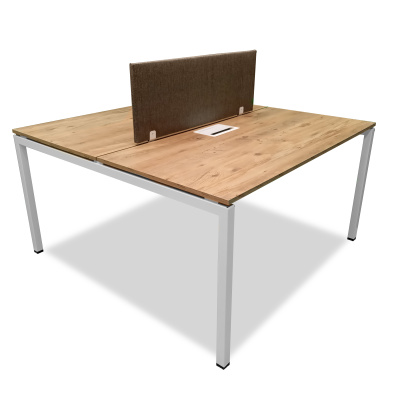 ATOM - SES YALITIMLI DATAPORTLU MDF 2'Lİ ÇOKLU ÇALIŞMA MASASI - ATOM OFİS (1)