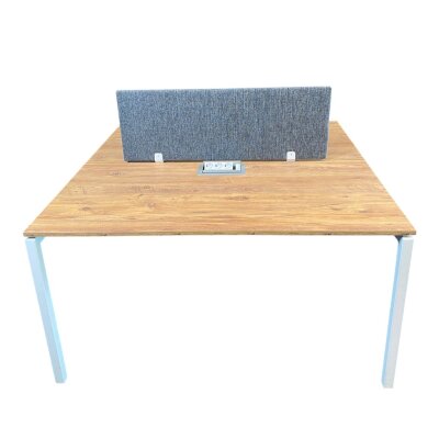 ATOM - SES YALITIMLI DATAPORTLU MDF 2'Lİ ÇOKLU ÇALIŞMA MASASI - 3