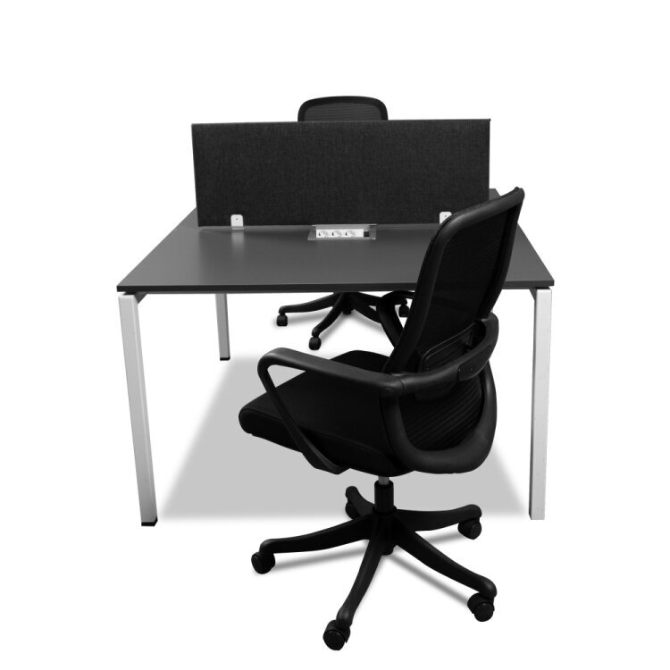 ATOM - SES YALITIMLI DATAPORTLU MDF 2'Lİ ÇOKLU ÇALIŞMA MASASI - 3