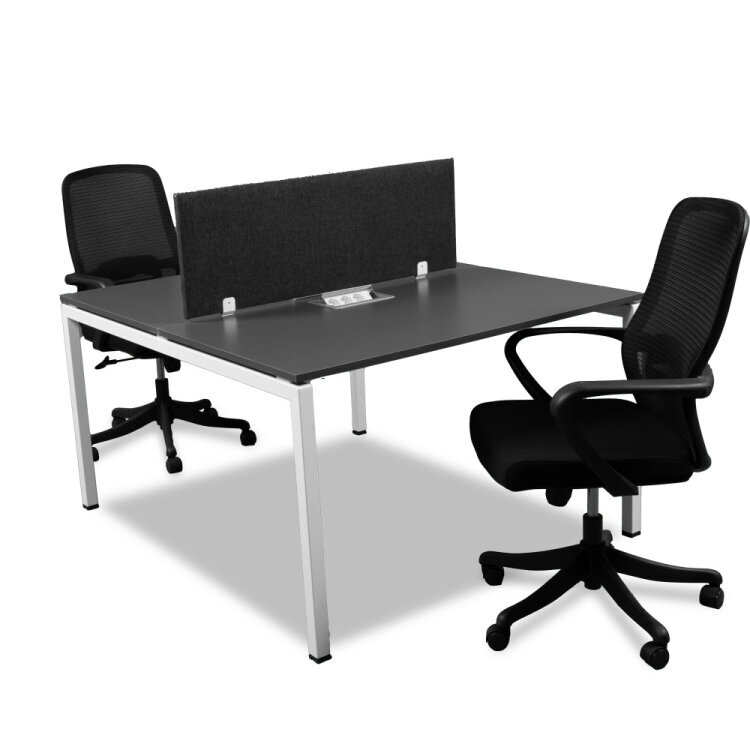 ATOM - SES YALITIMLI DATAPORTLU MDF 2'Lİ ÇOKLU ÇALIŞMA MASASI - 1