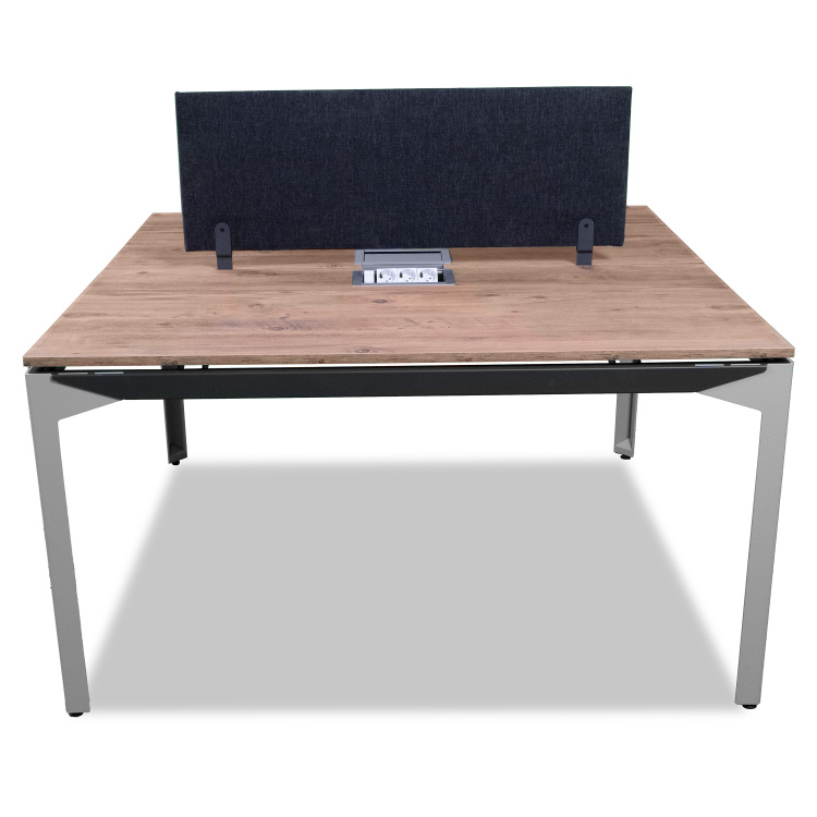 ATOM - SES YALITIMLI DATAPORTLU MDF 2'Lİ WORKSTATİON - 2